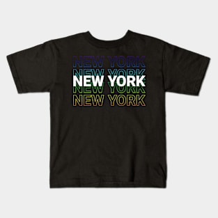 New York - Kinetic Style Kids T-Shirt